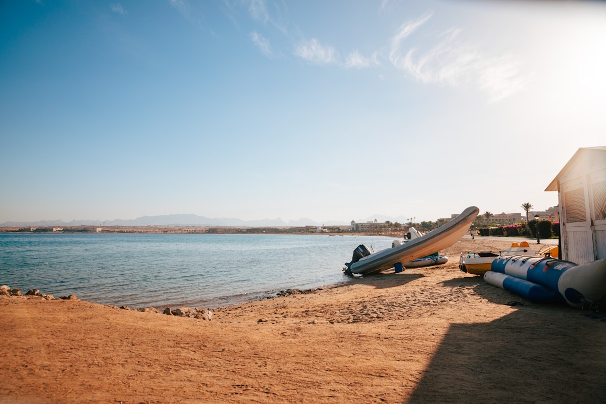 Red Sea coastline, Sahl Hasheesh, Egypt